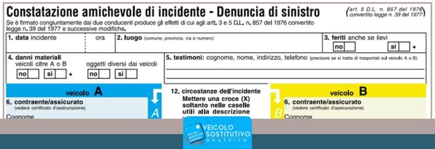 Il valore probatorio del modulo di Constatazione Amichevole d'Incidente -  Ambrosio e Commodo